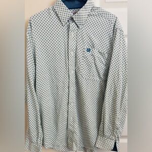 Cinch Multicolored Men’s‎ Small Long Sleeve Button Down Shirt